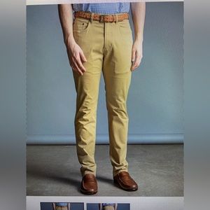 Five Pocket Pants, Onward Reserve, 35 waist 32 length, British Khaki color